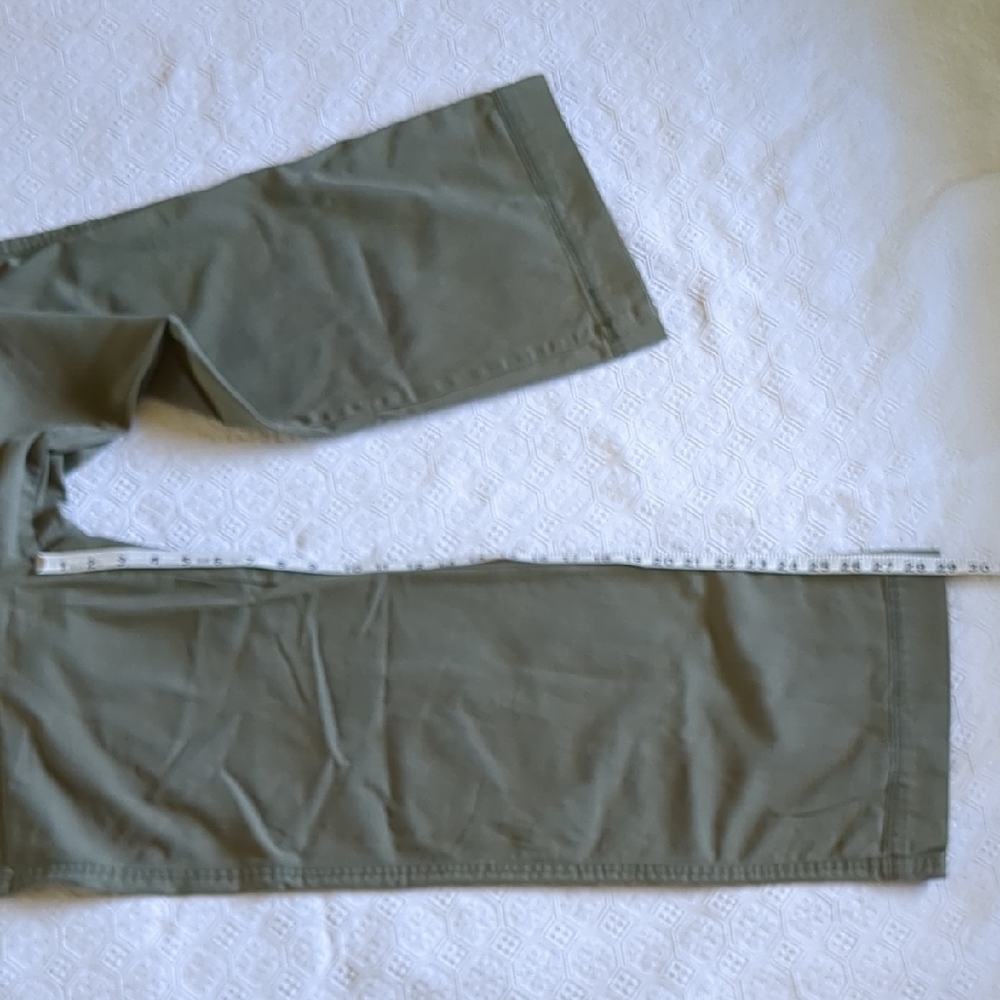 GAP Wide Leg Pants - Olive Green - Picture 7 of 9